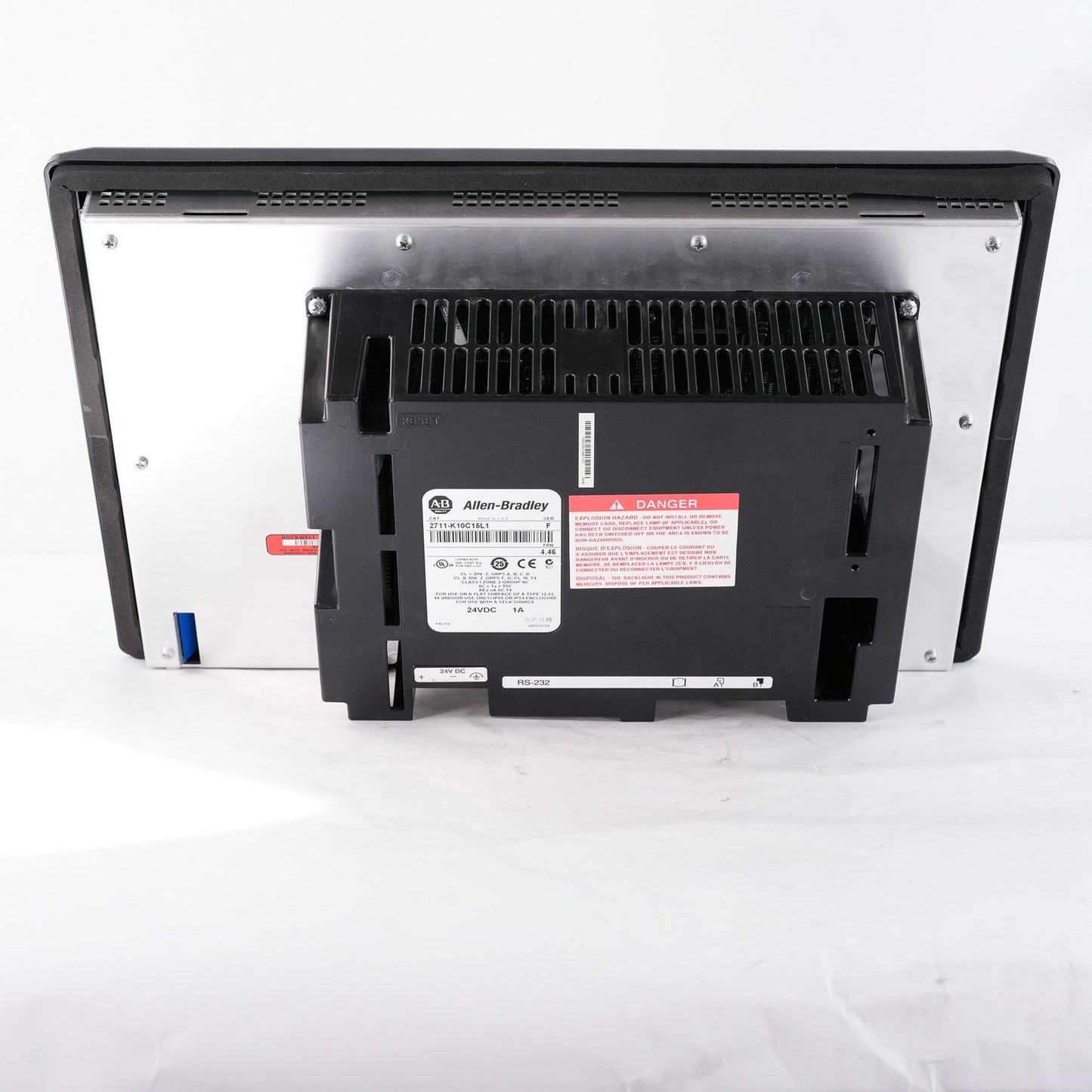 Allen Bradley 2711-K10C15L1 F PanelView 1000 Color Display Terminal 2711K10C15L1
