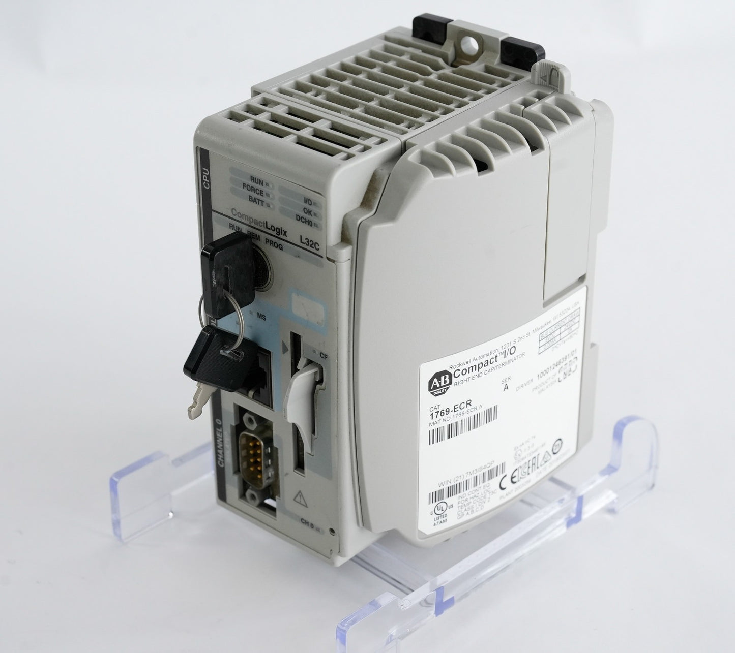 Allen Bradley 1769-L32C /A F/W REV 1.15 Compactlogix Logix 5332C Processor Unit