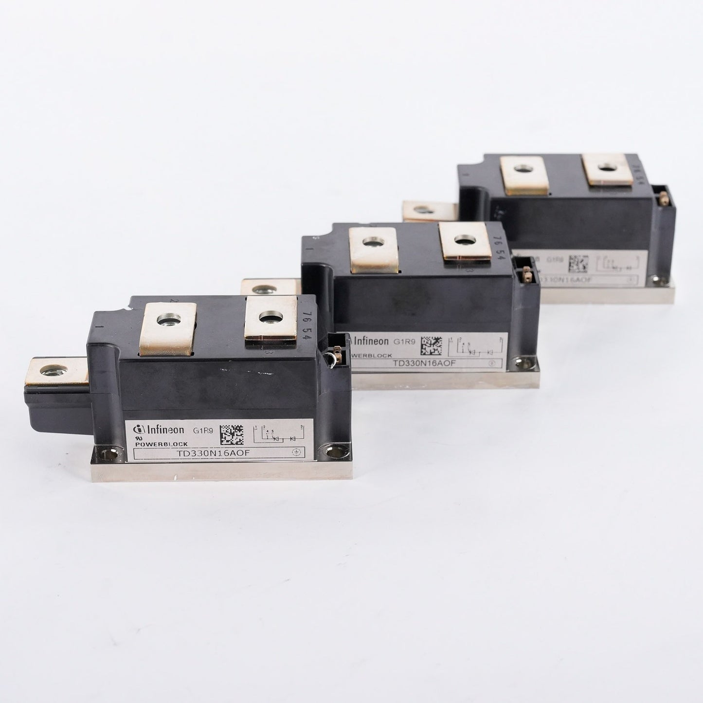 Infineon TD330N16AOF Phase Control Thyristor Module 1600V 330A Dual SCR Module