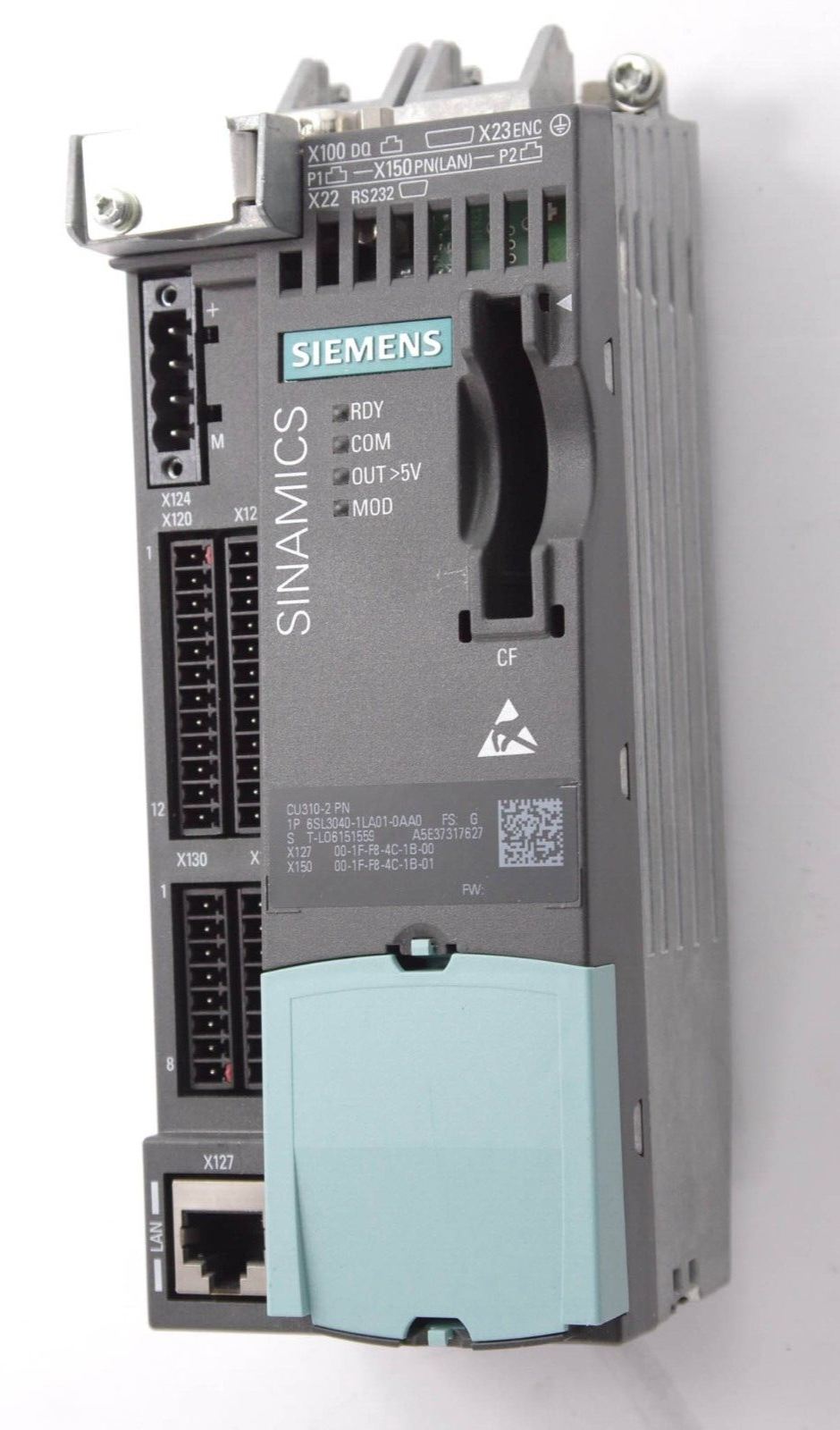 Siemens 6SL3040-1LA01-0AA0 6SL30401LA010AA0 SINAMICS CU310-2 PN Control Unit