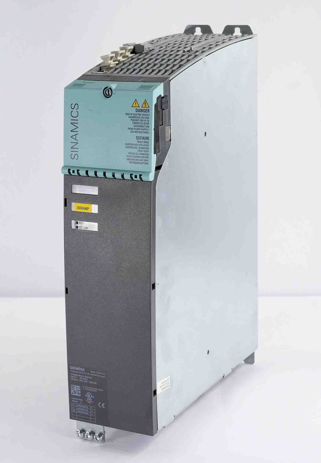 Siemens 6SL3120-2TE21-8AA3 Sinamics S120 Double Motor Module 6SL31202TE218AA3