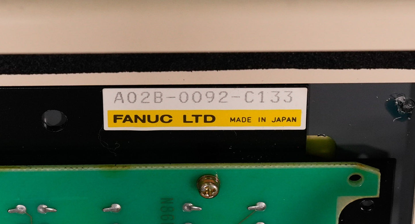FANUC A02B-0092-C133 Keypad Interface Panel A02B0092C133 N860-3117-T010