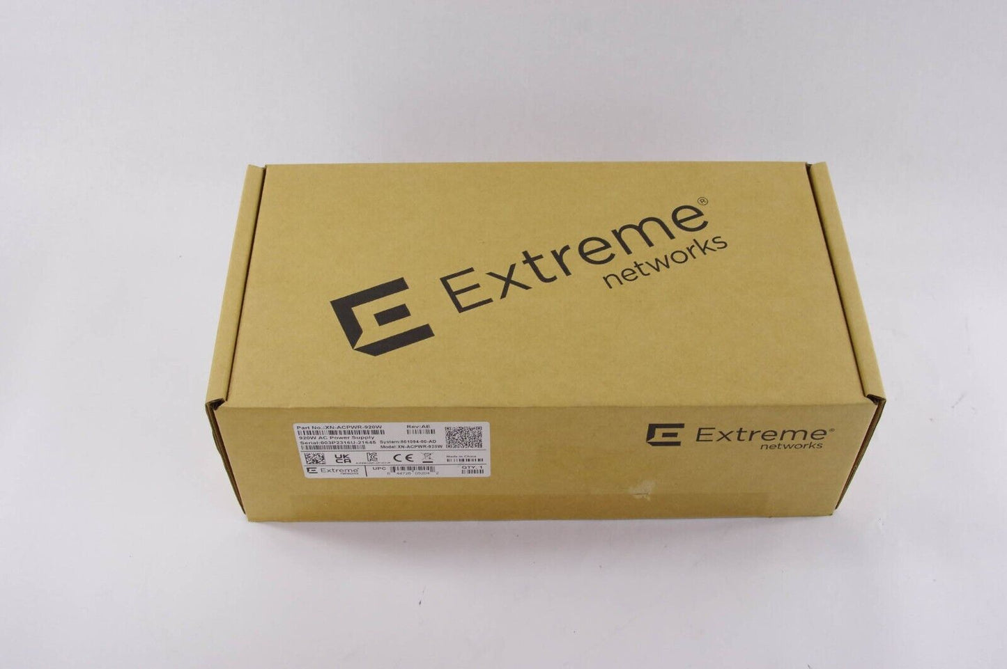 Extreme Networks XN-ACPWR-920W AC Power Supply 920W