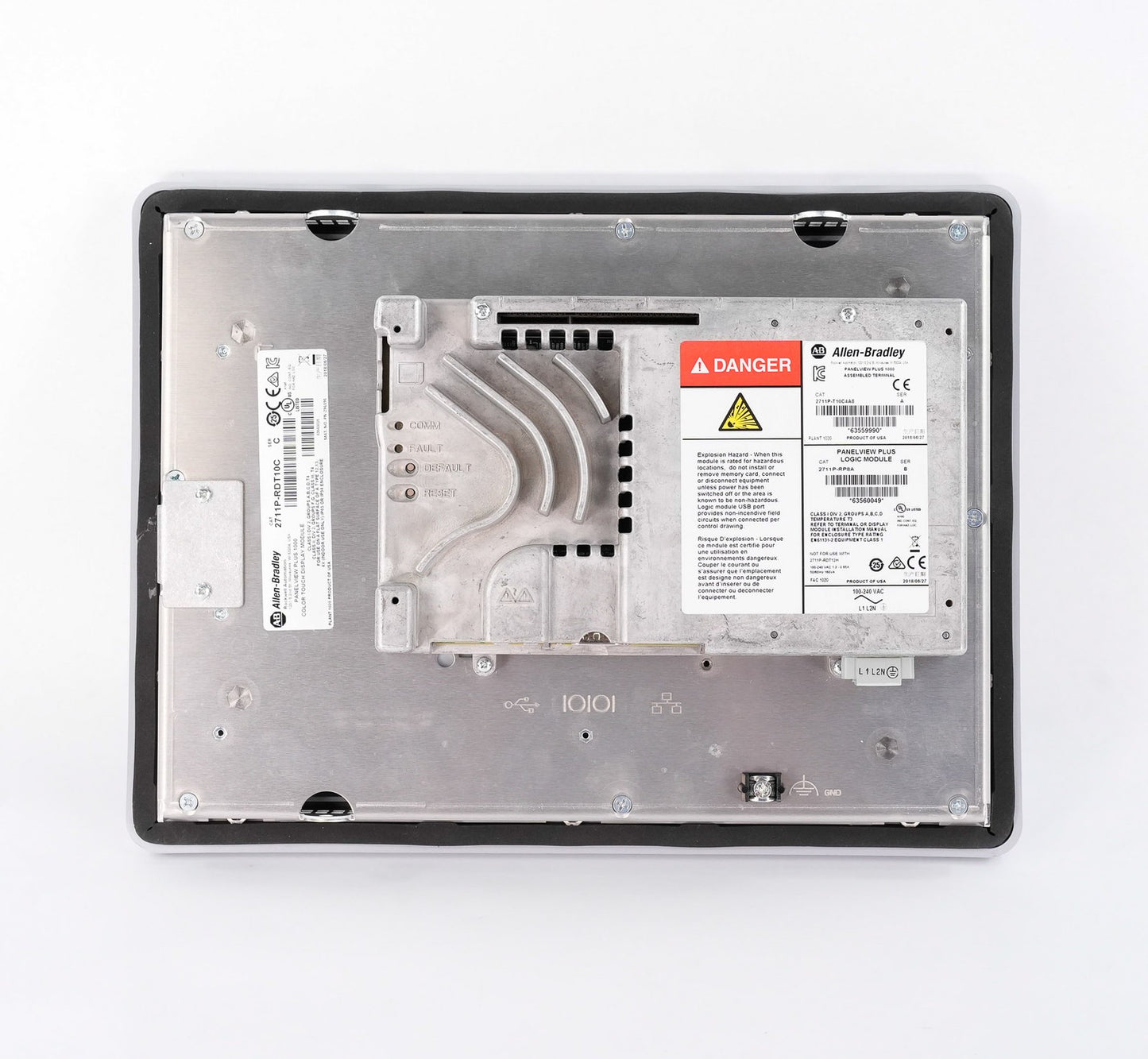 Allen Bradley 2711P-T10C4A8 /A PanelView Plus 1000 + 2711p-RDT10C /C - Open Box
