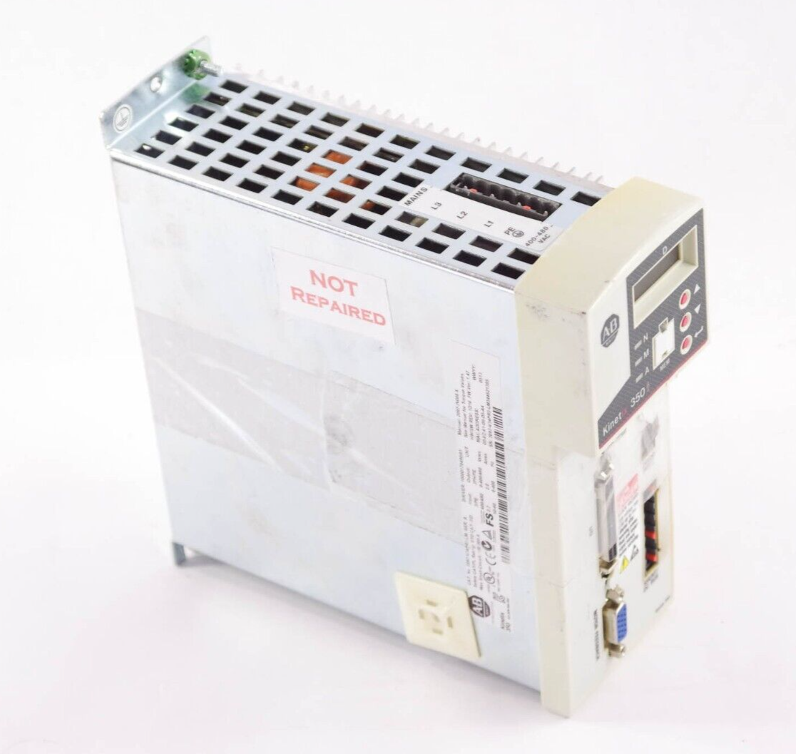 Allen Bradley 2097-V34PR3-LM 2097V34PR3LM Ser A Kinetix350 - For Parts or Repair