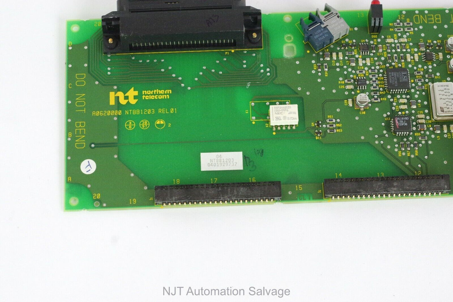 Nortel NTBB1203 REL01 Application Module Fiber Interface Card