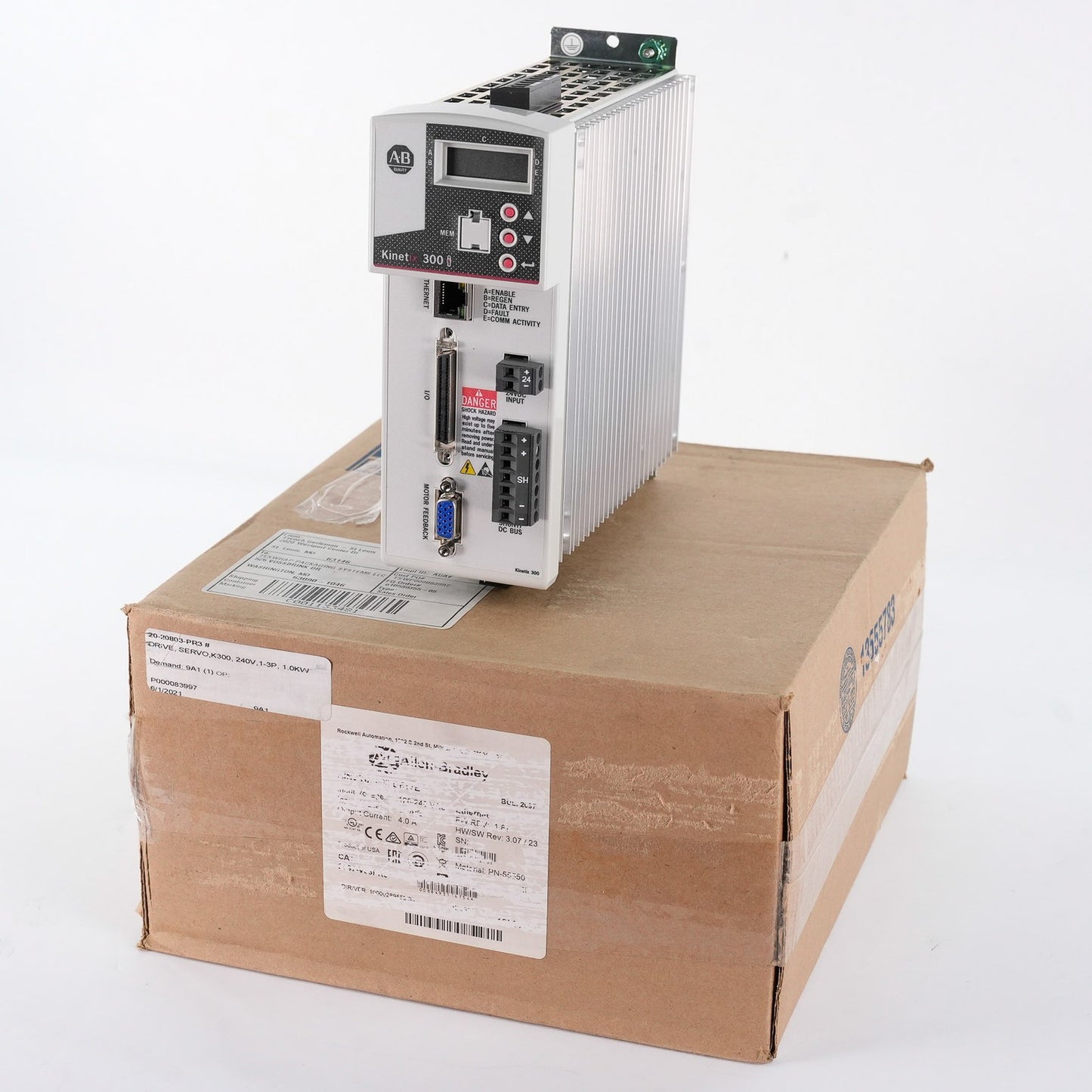 Allen Bradley 2097-V33PR3 /A Kinetix 300 Servo Drive 3-Phase - Open Box