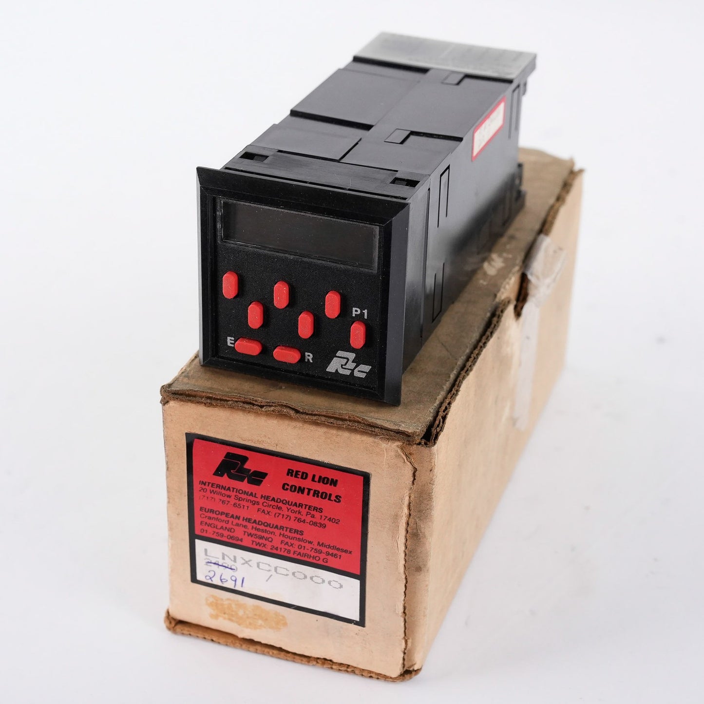 Red Lion Controls LNXCC000 Electronic Counter - Open Box