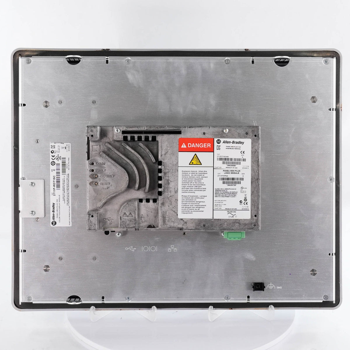 Allen Bradley 2711P-T15C4A8 PanelView Plus 6 1500 15in Color Touch 100-240VAC HM