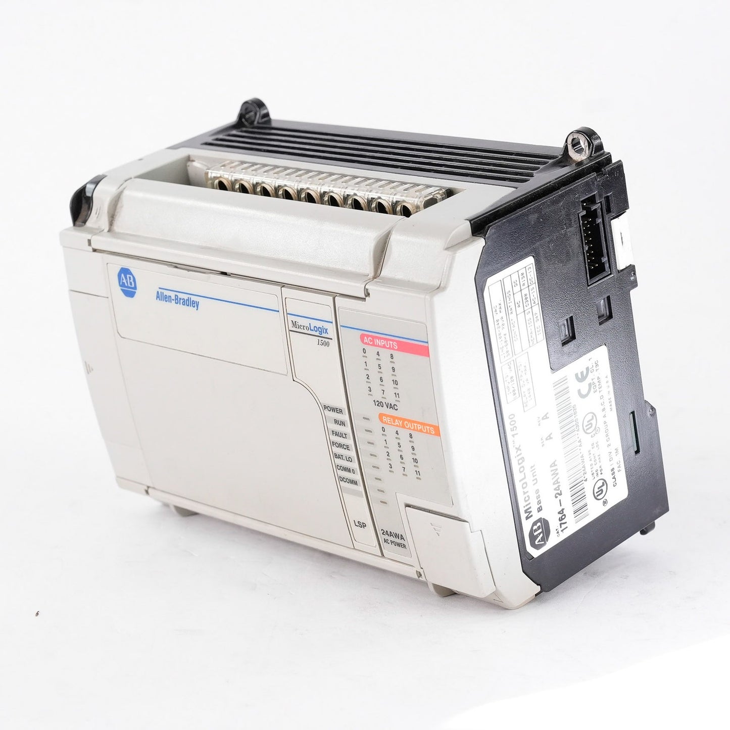 Allen Bradley 1764-24AWA /A Rev A MicroLogix 1500 Controller 176424AWA