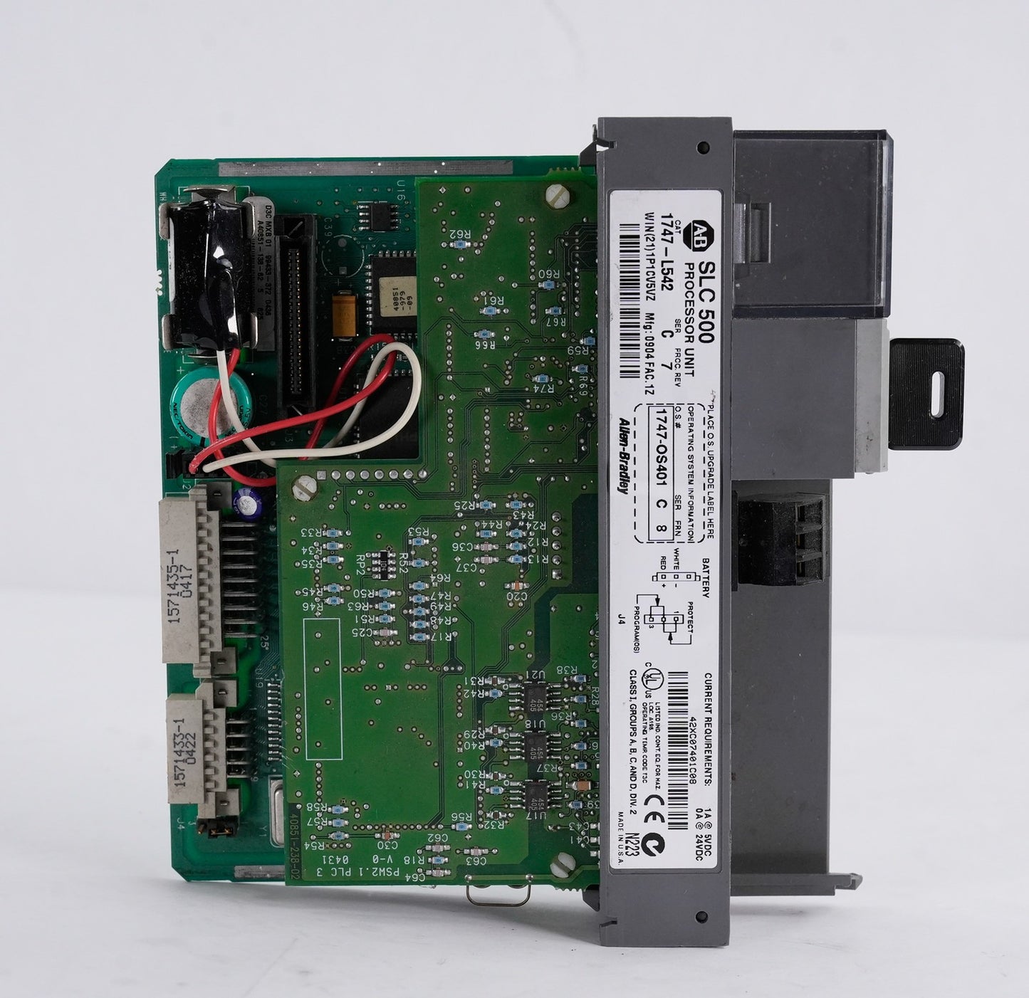 Allen Bradley 1747-L542 /C SLC 500 5/04 CPU Processor 1747L542 - No Door