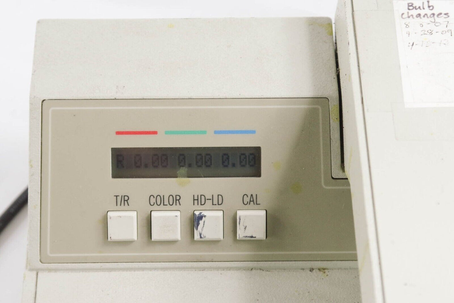 X-Rite Model 811 Transmission Reflection Densitometer - Self Test Passed