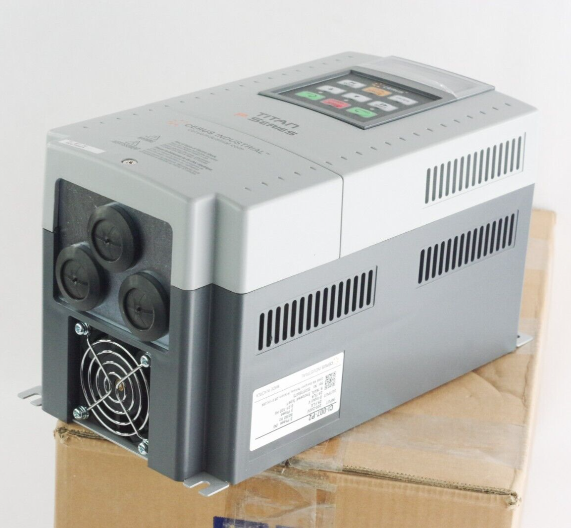 Cerus Industrial CI-007-P2 VFD Titan P Series AC 240V 7.5 HP CI007P2 - Open Box