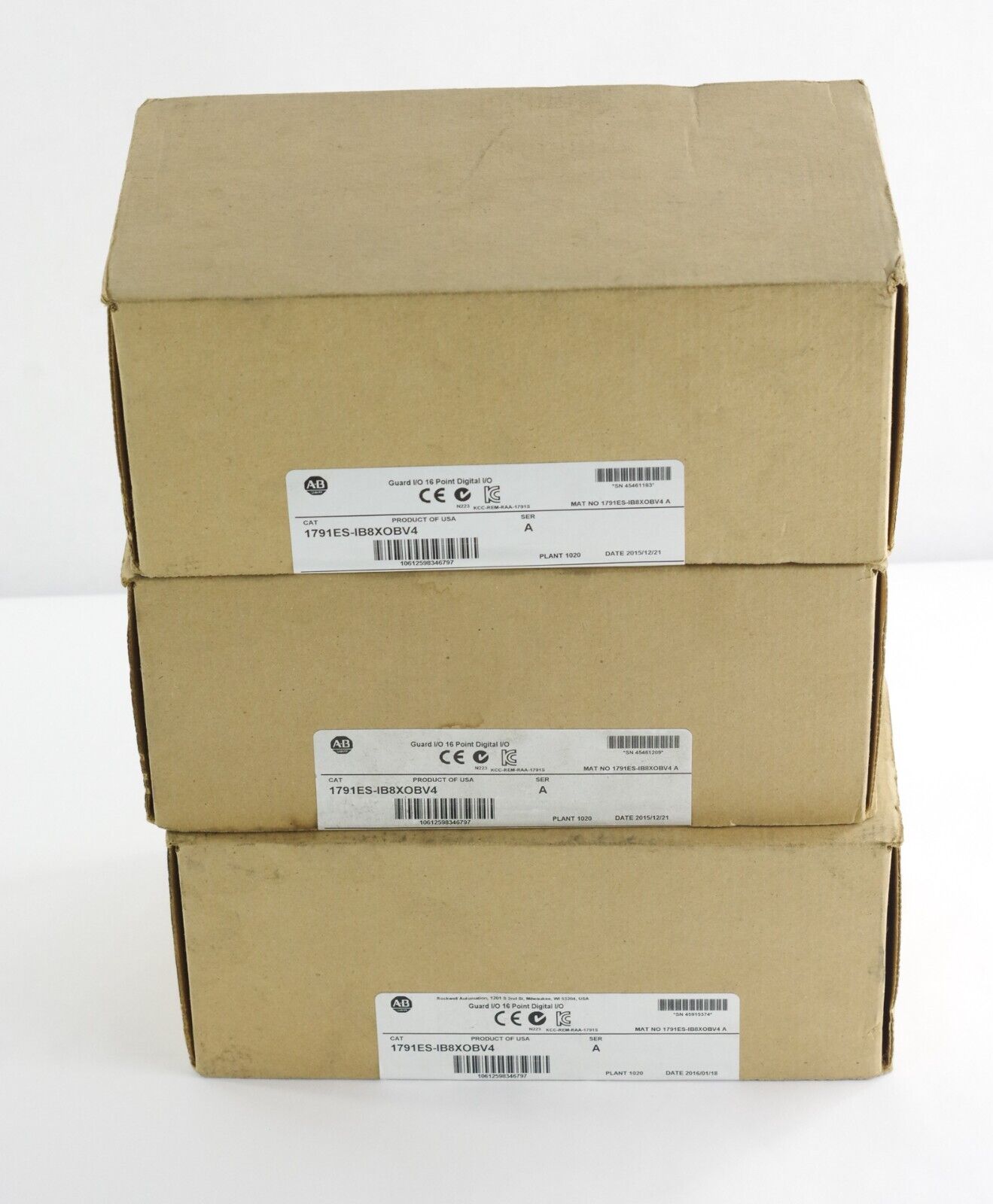 Allen Bradley 1791ES-IB8XOBV4 Ser A CompactBlock 1791ES-IB8X0BV4 Sealed Surplus