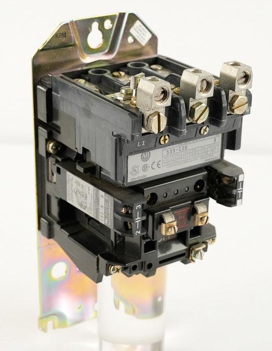 Allen Bradley 509-C0B /B NEMA Size 2 Starter 575V 25HP 2-Pole 509C0B 120V Coil