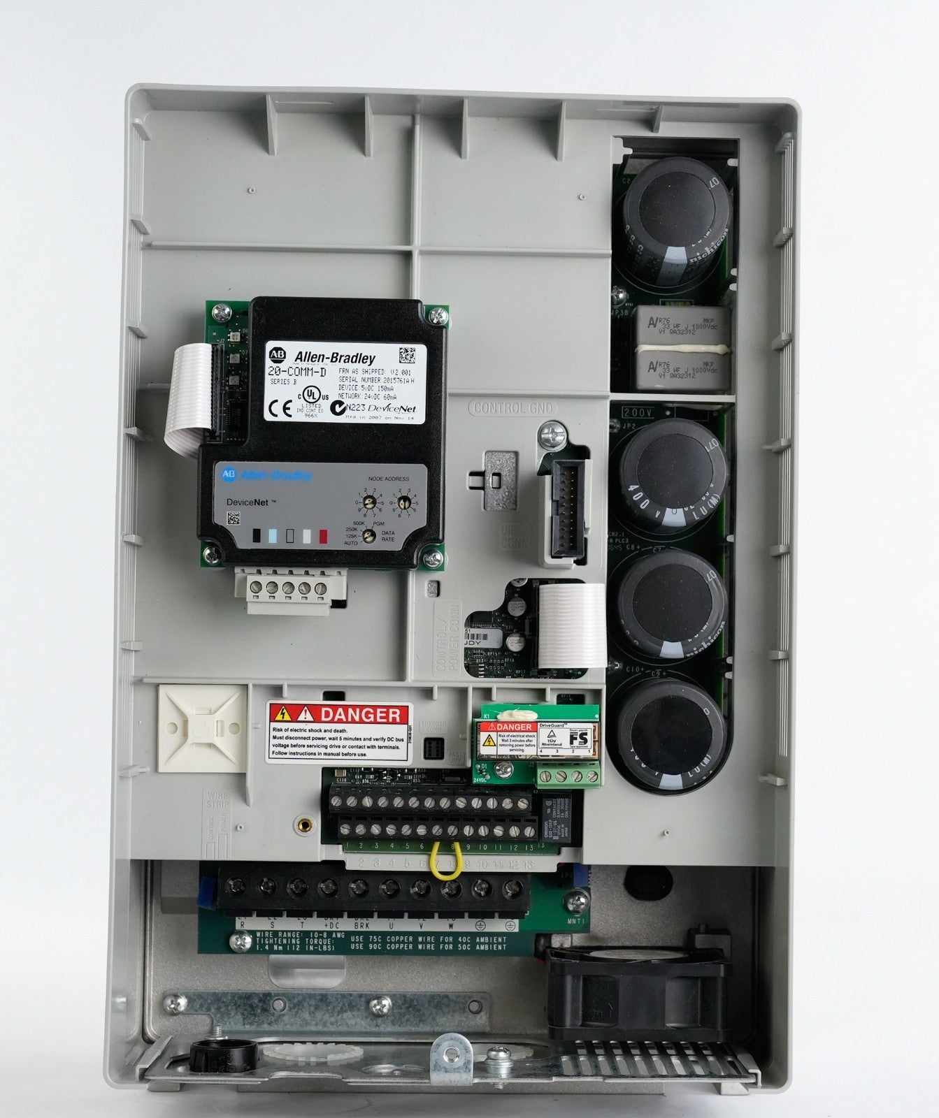 Allen Bradley 20AB028A0AYNANC0 /A Powerflex 70 240V AC Drive