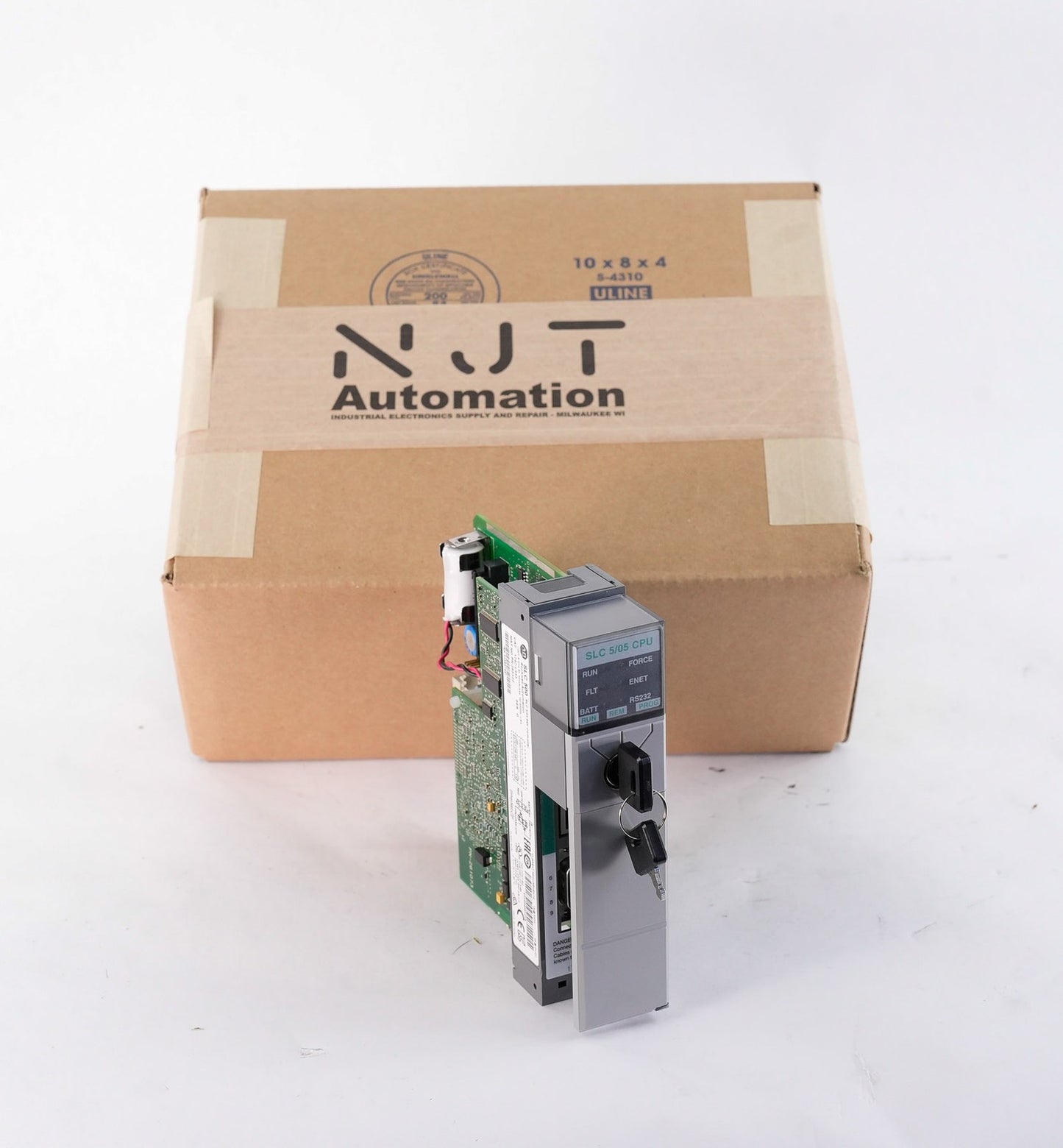 Allen Bradley 1747-L553 /D SLC 500 5/05 64K Controller + Key 1747L553