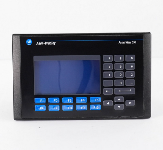 Allen Bradley 2711-B5A2 /H Rev D FRN 4.46 PanelView 550 Keypad Touch Display