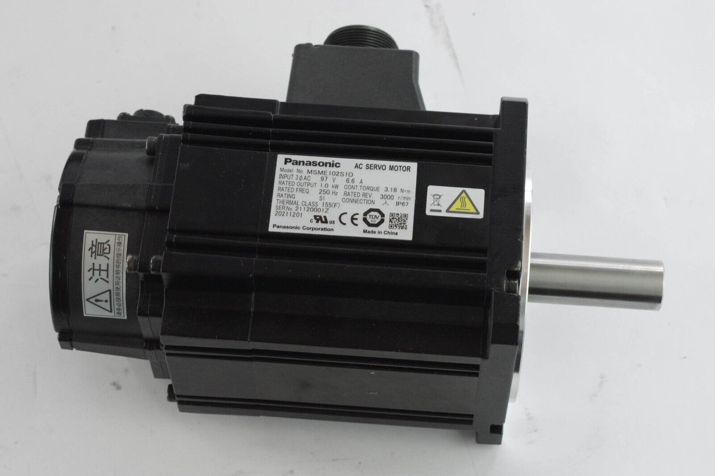 Panasonic MSME102S1D AC Servo Motor