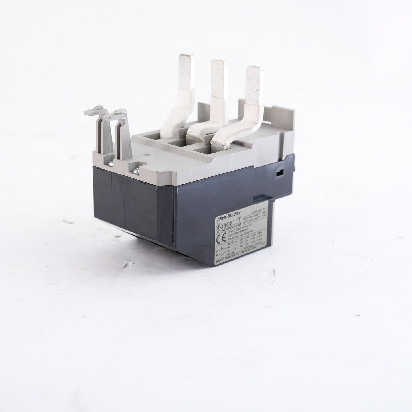 Allen Bradley 193-T1DC60 /A T1 MCS Bimetallic Overload Relay 193T1DC60