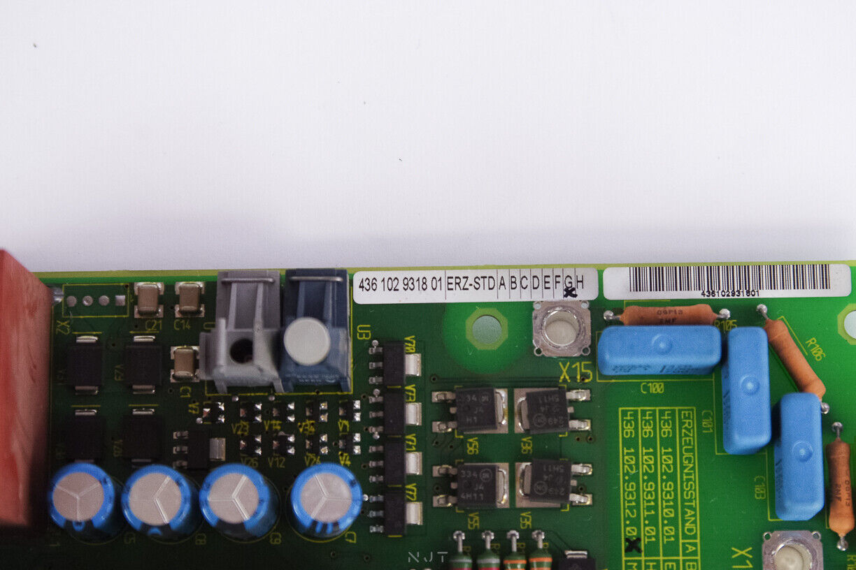 Siemens MV IGBT Board 436 102 9312 01 For Simovert 6SY8102-0BD30  4361029318 G
