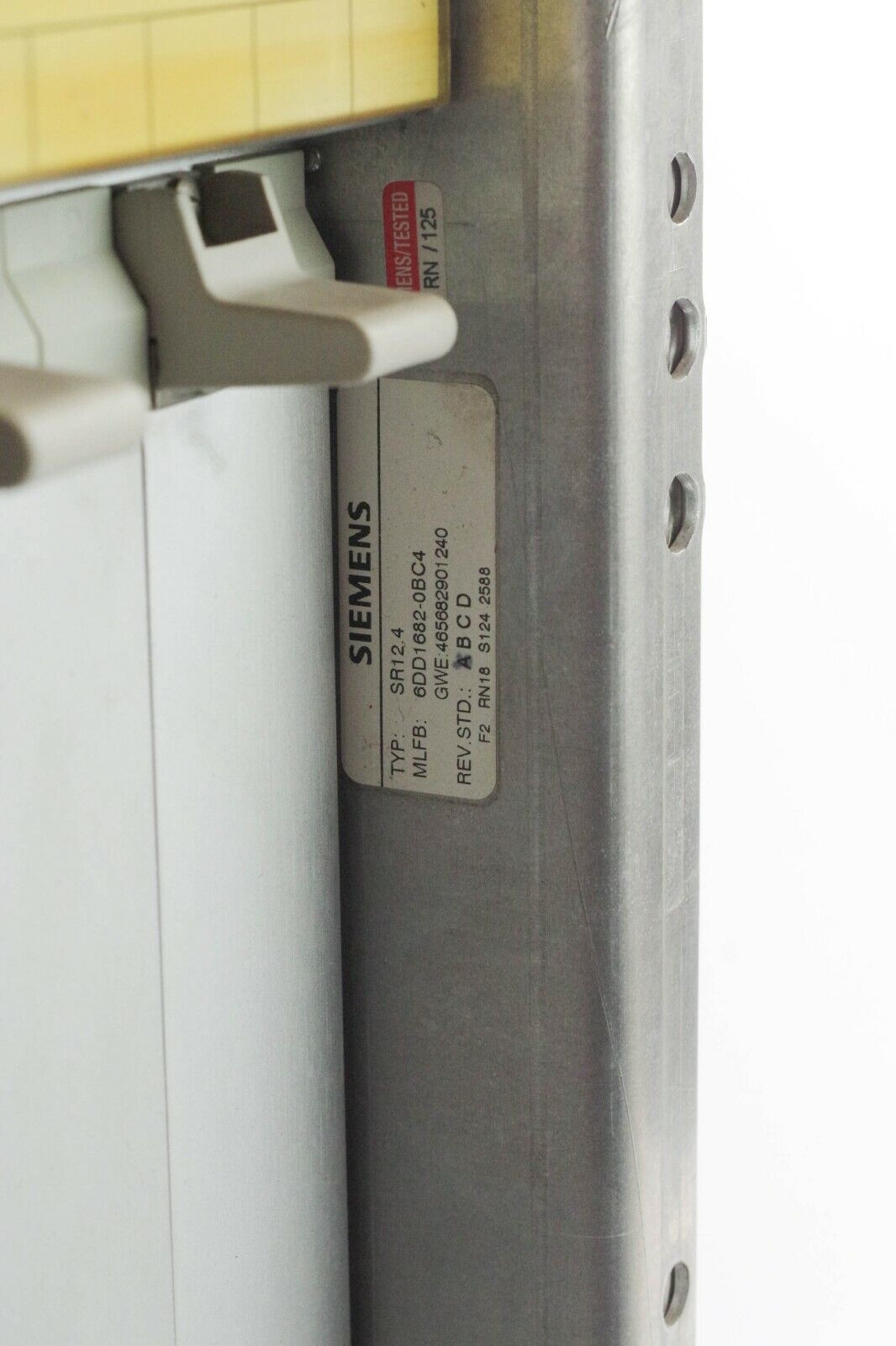 Siemens SIMADYN D 6dd1682-0bc4 RACK 6dd16820bc4 A200-G1 SR12.4