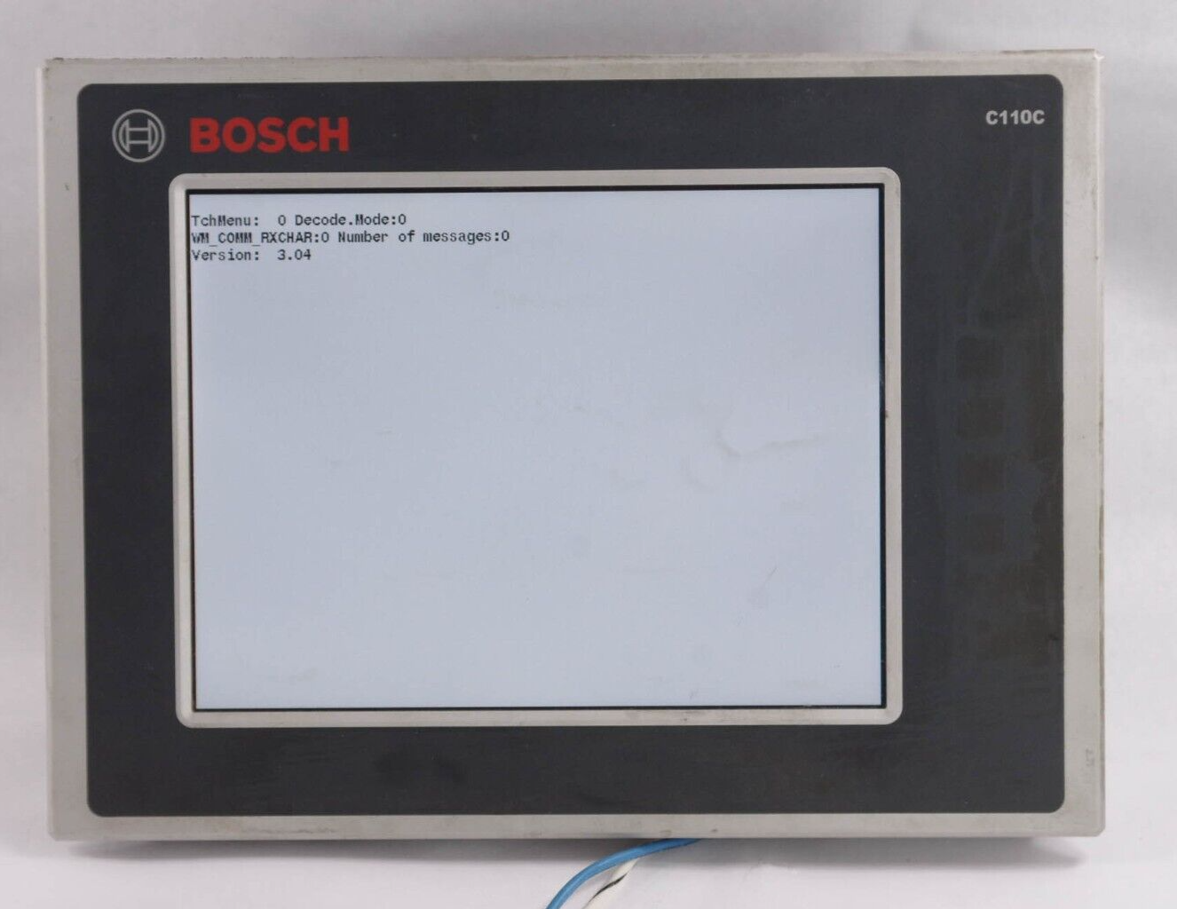 Bosch C110C / Lenze EL 1800 EP8GAP30A00C40D0XX-00C3400003Z Hmi Panel INTERFACE