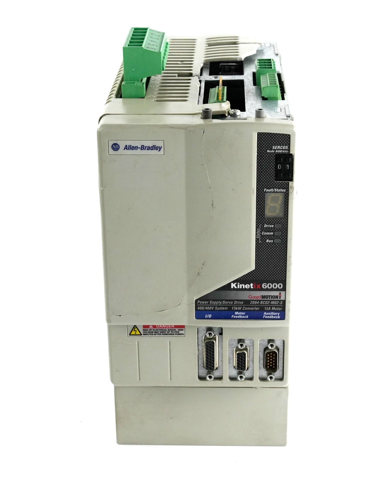 Allen Bradley 2094-BC02-M02-S /C Integrated Axis Module - Plastics Damage