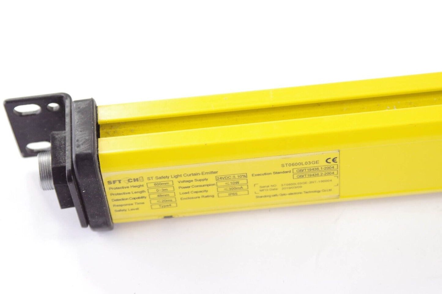 SFT CH ST Safety Light Curtain-Emitter ST0600L03GE