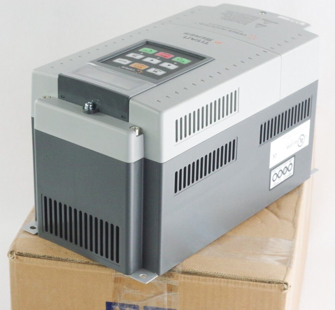 Cerus Industrial CI-007-P2 VFD Titan P Series AC 240V 7.5 HP CI007P2 - Open Box