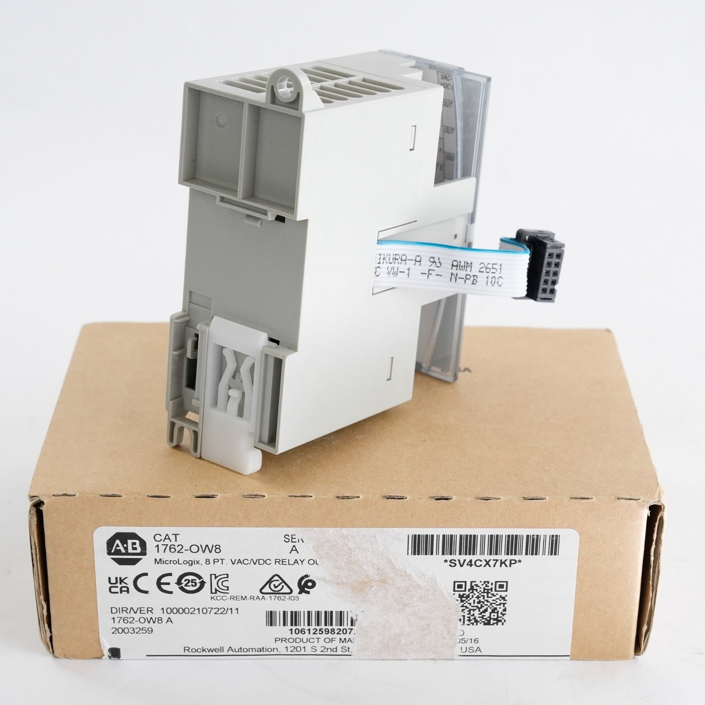 Allen Bradley 1762-OW8 /A MicroLogix 8-Point Relay Output Module - Open Box