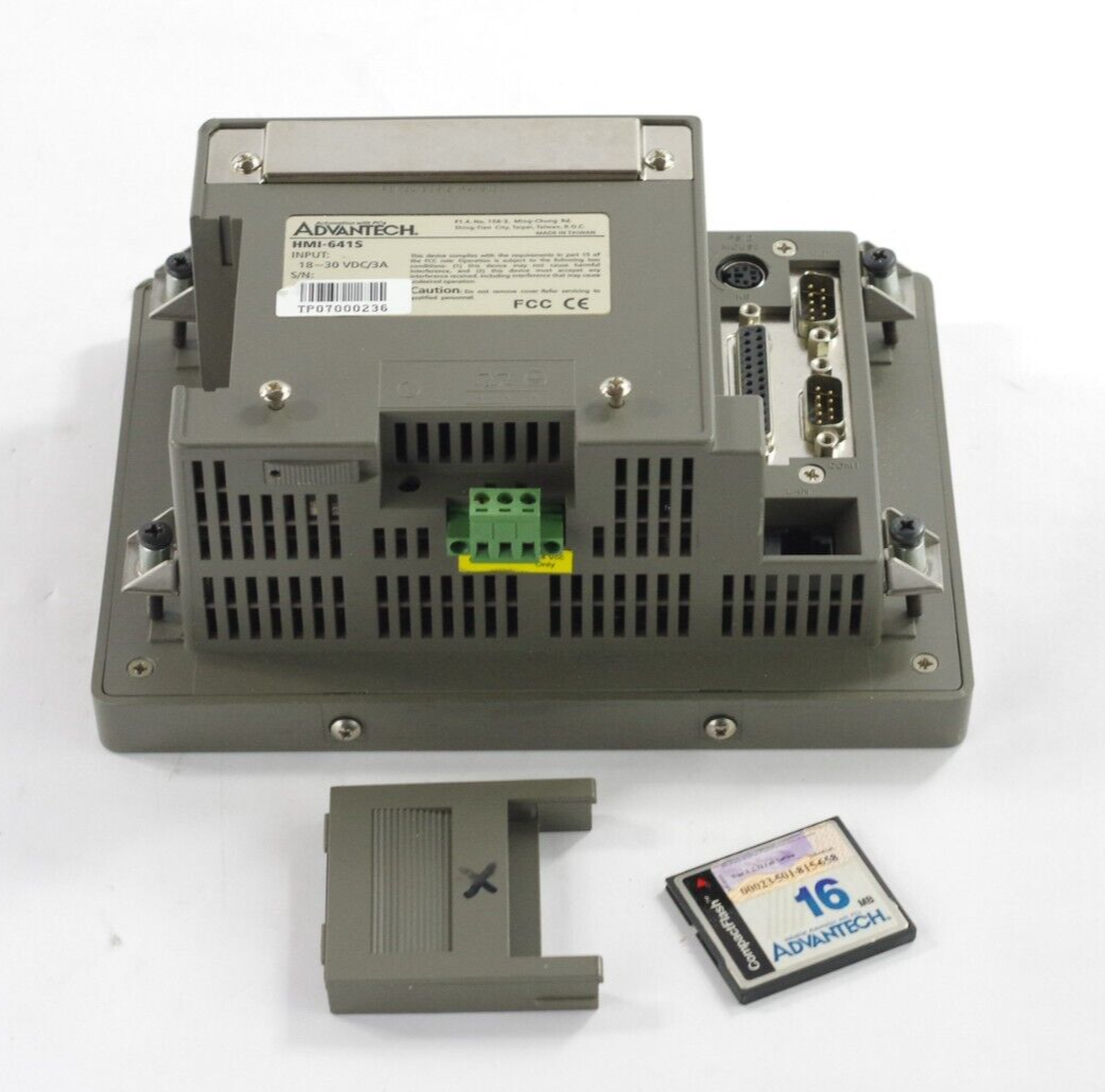 Advantech HMI-640S Operator Interface 18-30 VDC 3A Panel