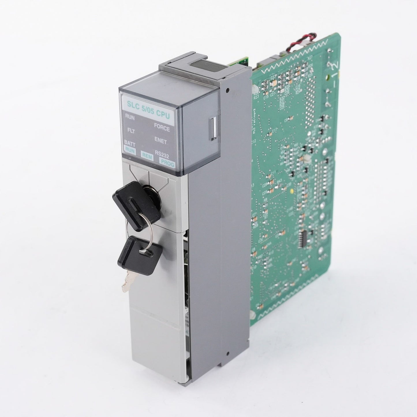 Allen Bradley 1747-L552 /C SLC 500 5/05 Processor 32K 1747L552 Ethernet Ser C