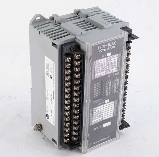 Allen Bradley 1791-16AC /B Block I/O Input Output Module 179116AC