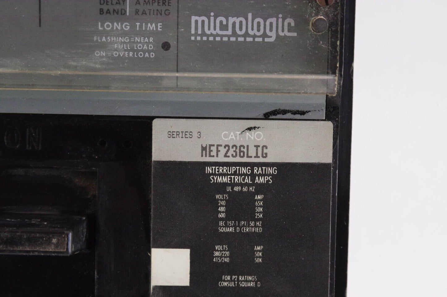 SQUARE D MME236LIG / MEF236LIG MCD0 A80239-552-01 / A8023955201 Circuit Breaker