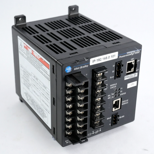 Allen Bradley 1404-M605A-ENT /B Powermonitor 3000 Monitor/Control 1404M605AENT