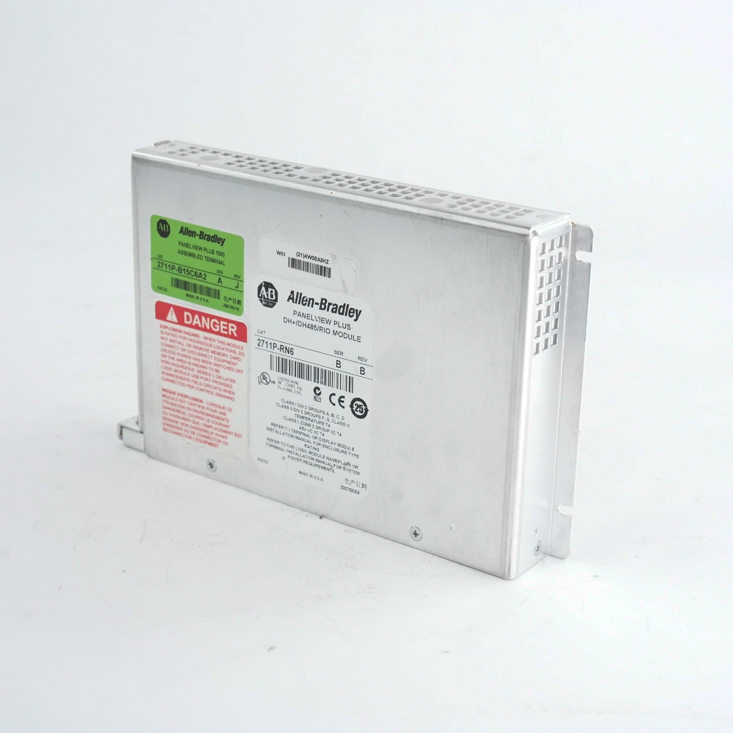 Allen Bradley 2711P-RN6 /B PanelView Plus DH+/DH485/RIO Module 2711PRN6