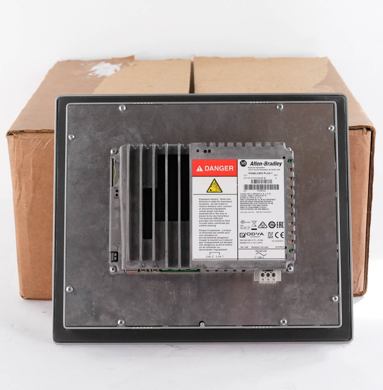 Allen Bradley 2711P-T10C22A9P-B PanelView Plus 7 10.4in Cleaver Brooks Hawk