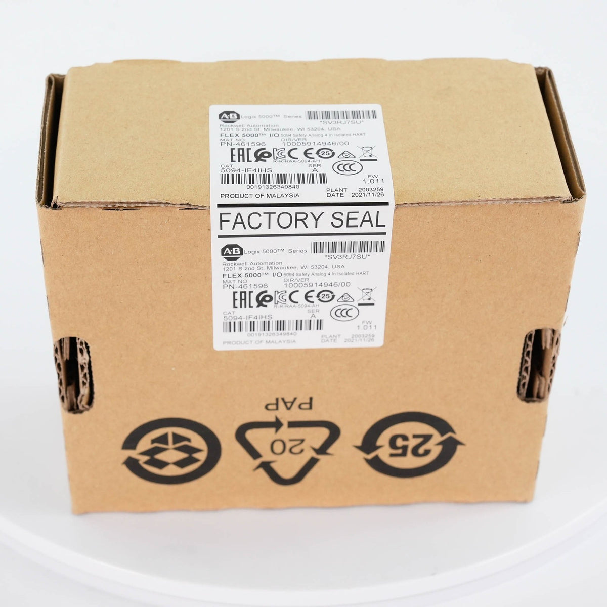 Allen Bradley 5094-IF4IHS FLEX 5000 4-Channel Isolated High Speed Analog Input 5
