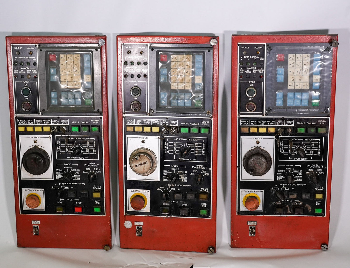FANUC A02B-0092-C133 Keypad Interface Panel A02B0092C133 N860-3117-T010