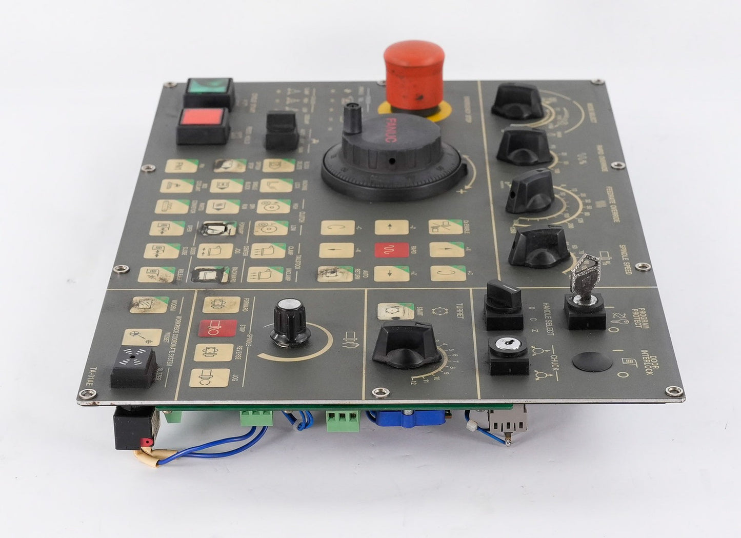 FANUC A860-0203-T001 Manual Pulse Generator + Operator Panel A8600203T001