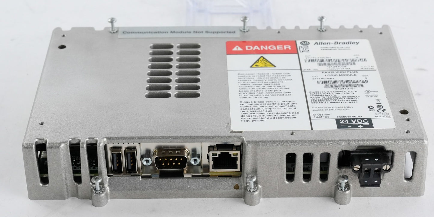 Allen Bradley 2711PC-RP1 /G Panelview Plus Logic Module - 2711PCRP1 Installed