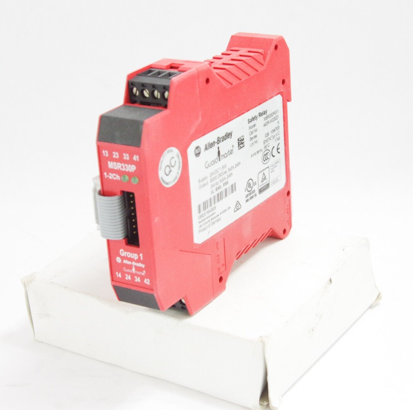 Allen-Bradley 440R-W23221 Guardmaster Safety Relay MSR330PGr1 - Open Box