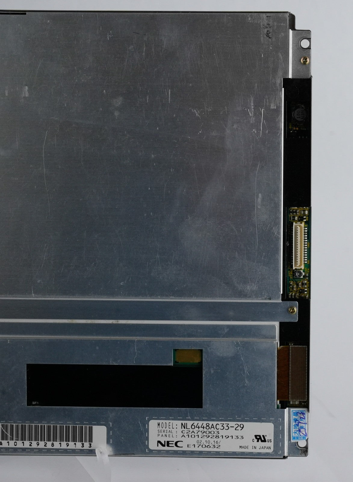 NEC NL6448AC33-29 10.4"-Inch 640 x 480 LCD Display Screen