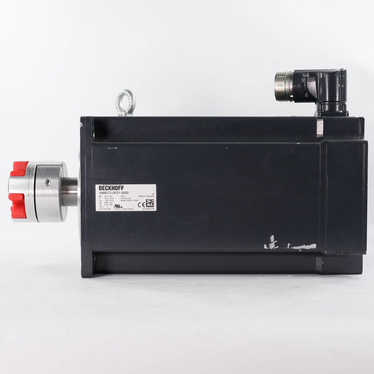 Beckhoff AM8072-0P21-0000 Synchronous Servomotor 14.5Nm 3000RPM AM80720P210000
