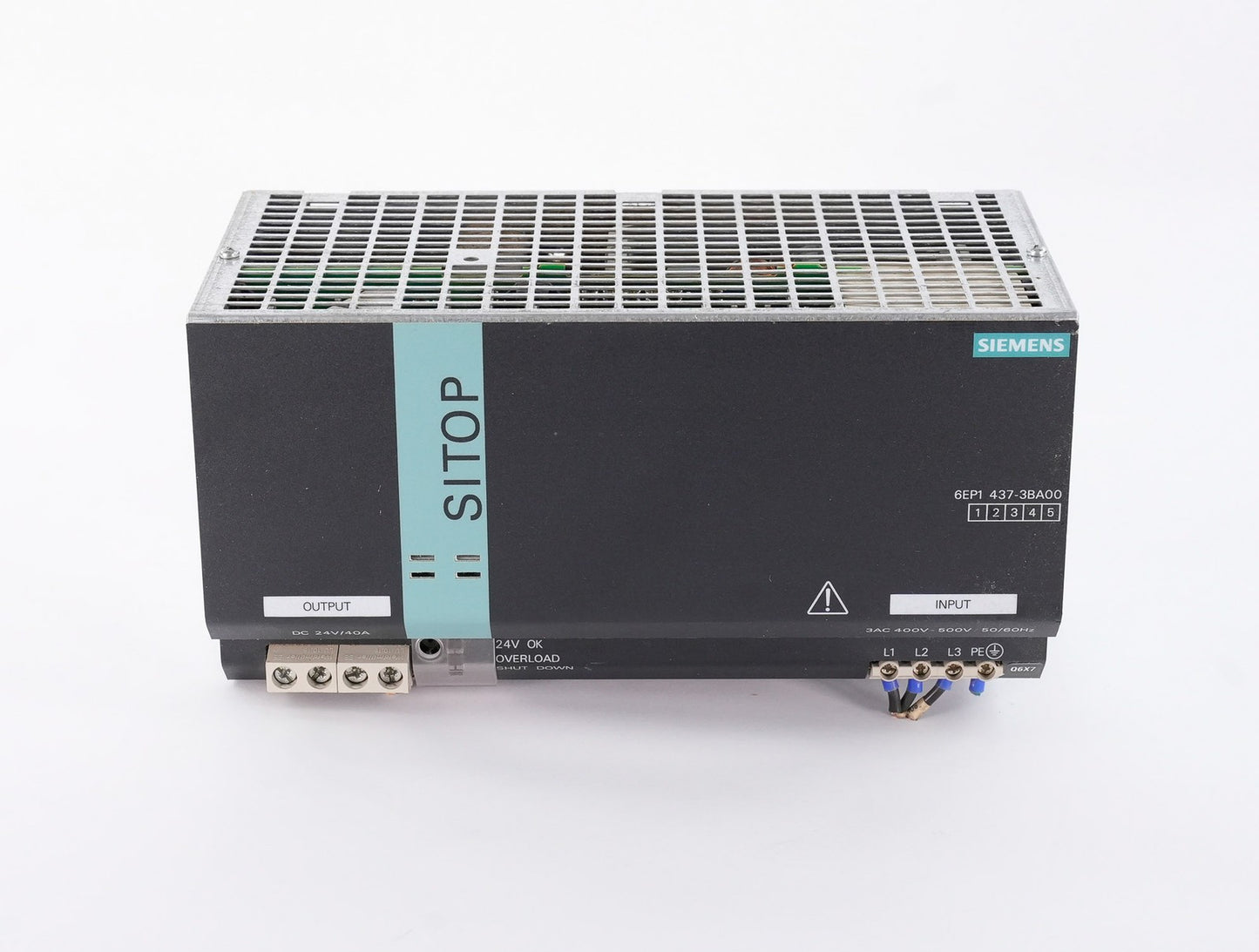 Siemens 6EP1437-3BA00 SITOP power 40 Power Supply 400-500V 6EP14373BA00