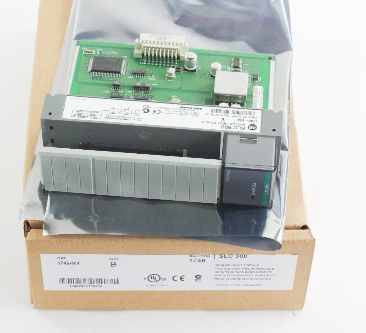 Allen Bradley 1746-NI4 /B SLC 500 Analog Input Module - Refurb