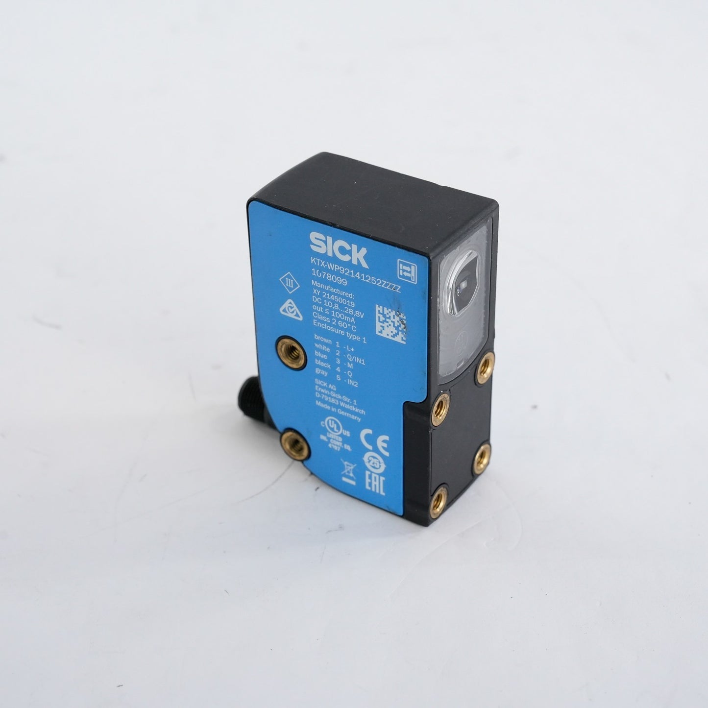 SICK KTX-WP92141252ZZZZ 13mm Contrast Sensor KTXWP92141252ZZZZ