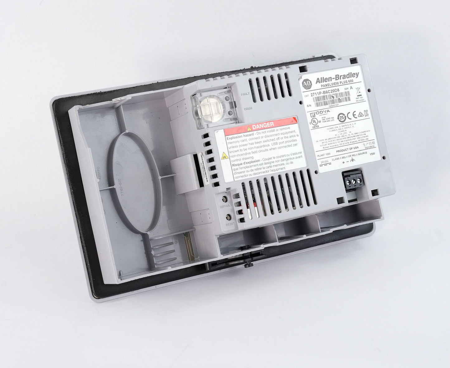 Allen Bradley 2711P-B6C20D8 /A PanelView Plus 600 Display Terminal 2711PB6C20D8