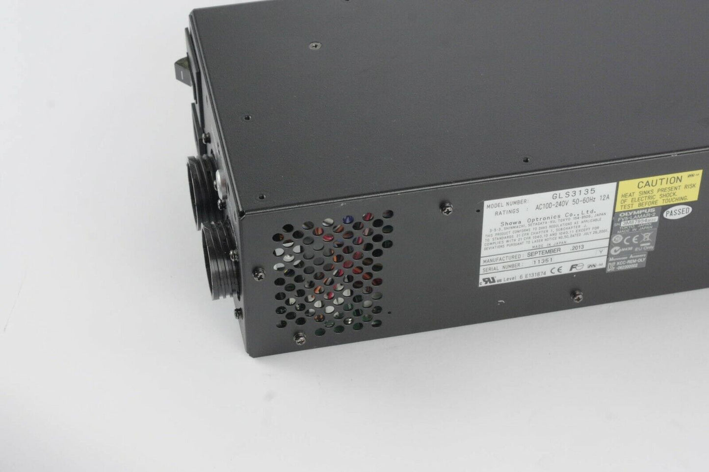 Showa Optronics Argon Laser GLS3135 PSU Power Supply + Warranty FV5-LAMAR